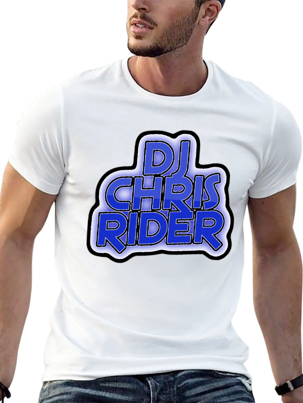 DJ Chris Rider Black T-Shirt