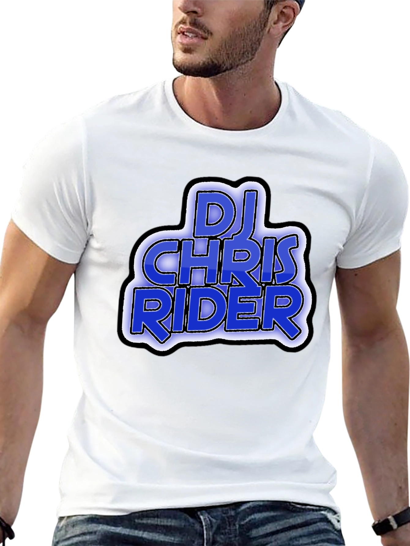 DJ Chris Rider Black T-Shirt