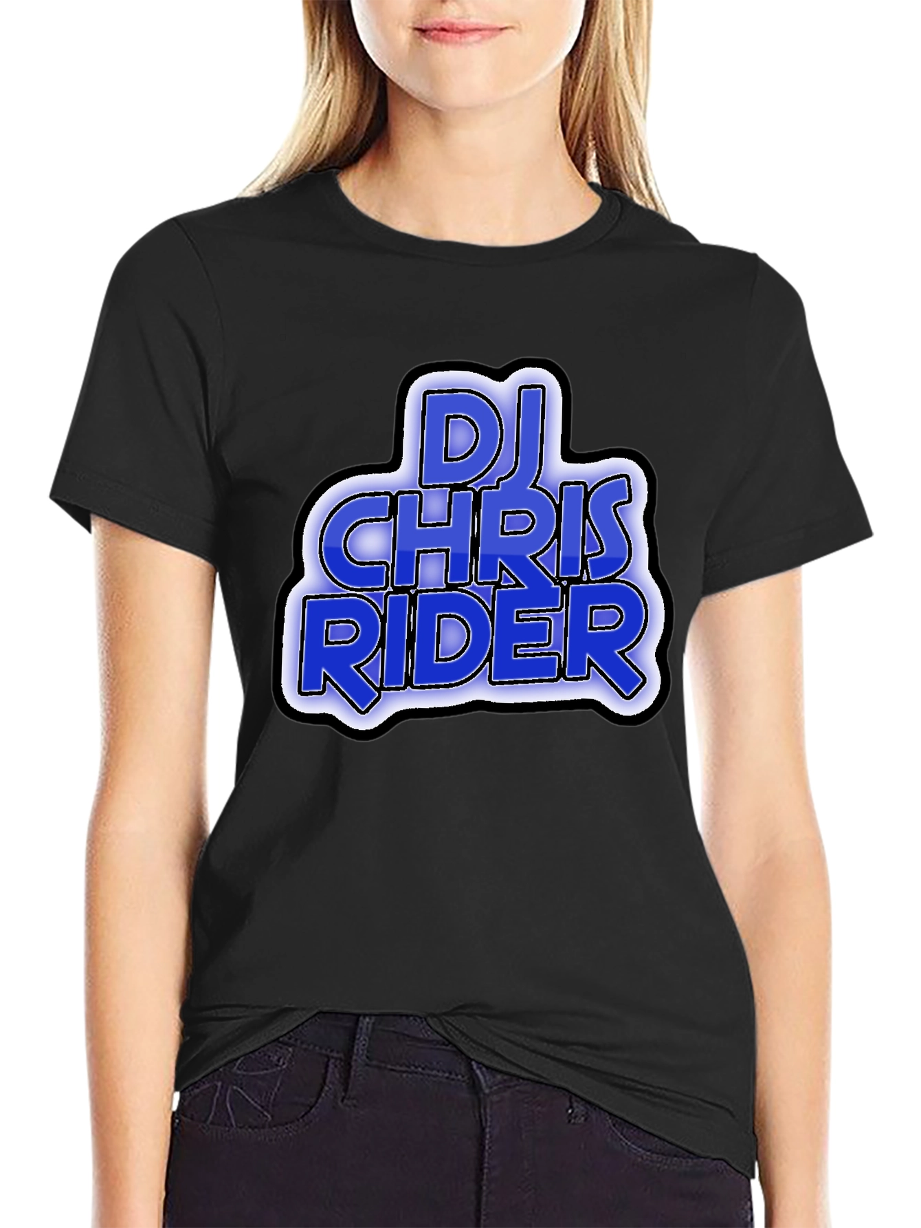 DJ Chris Rider Black T-Shirt