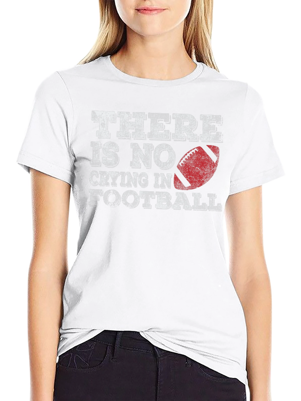 Theres No Crying In Football T-Shirt