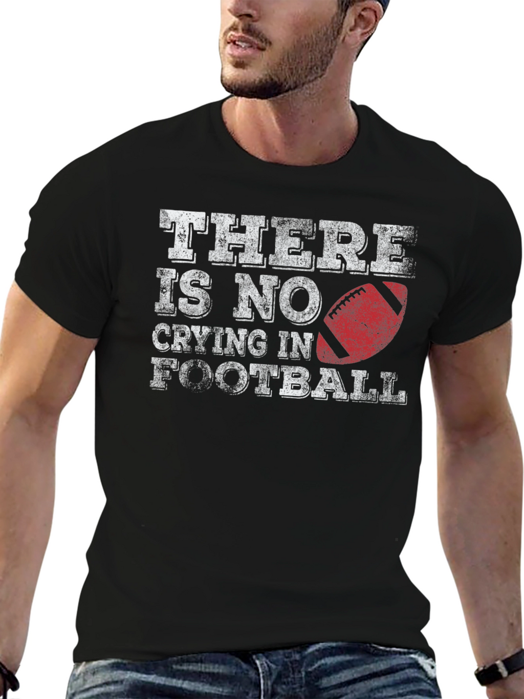 Theres No Crying In Football T-Shirt