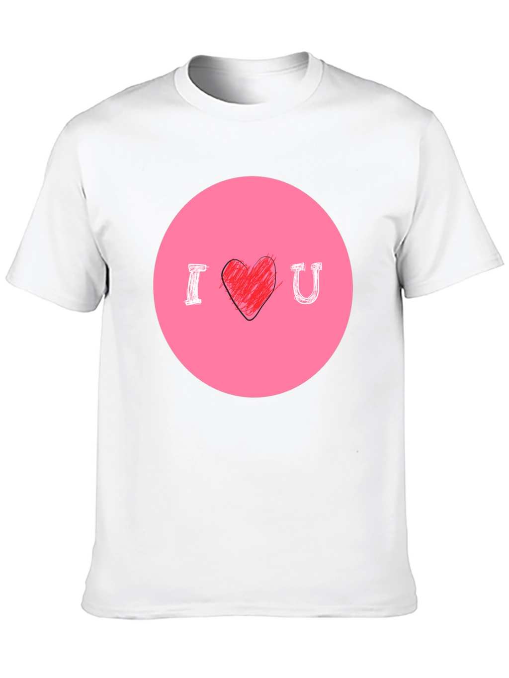 I Heart U Graphic Tee - Mens Black T-Shirt