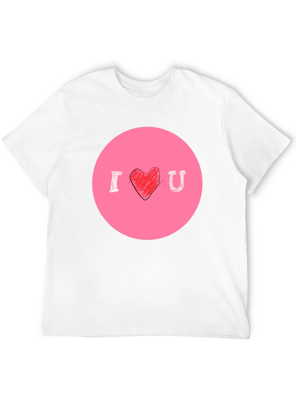 I Heart U Graphic Tee - Mens Black T-Shirt