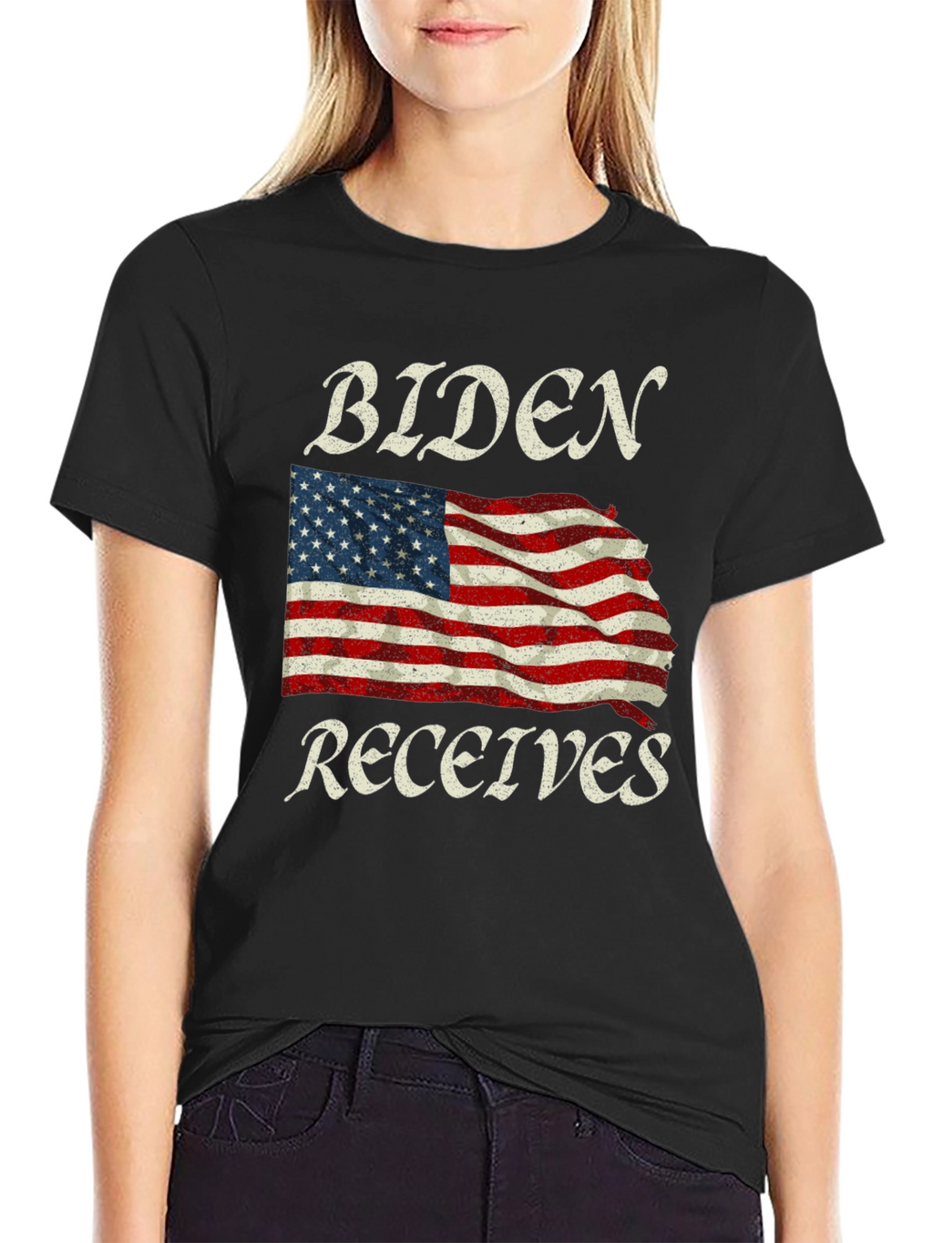 Biden Receives American Flag Graphic Tee
