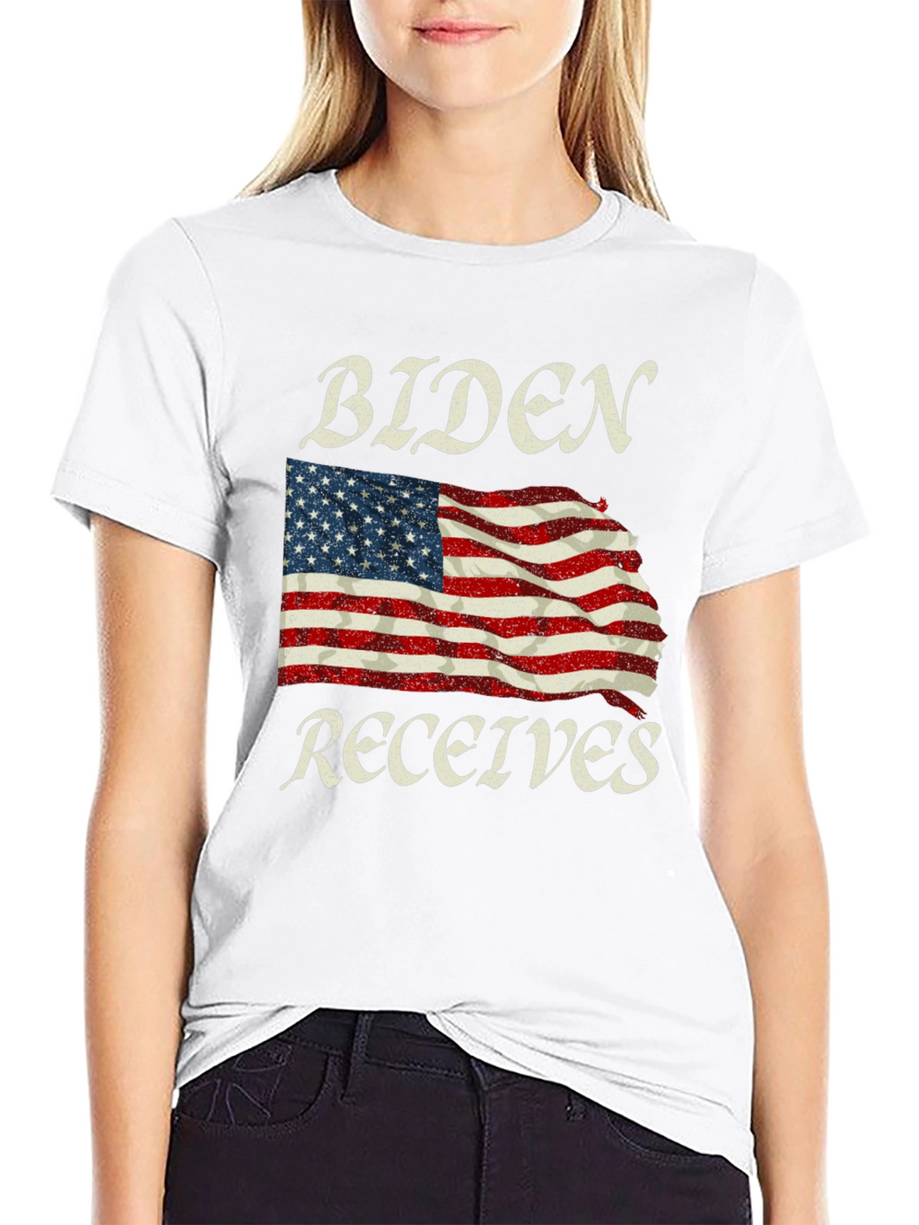 Biden Receives American Flag Graphic Tee