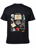 Literary Scholar T-Shirt: Bookish Style for Intellectuals