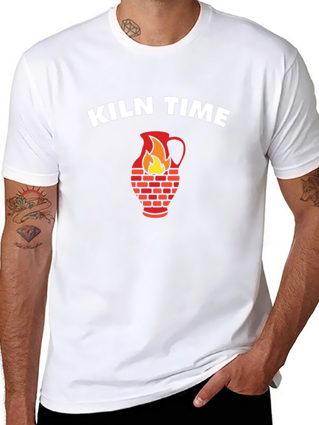 Kiln Time Graphic T-Shirt - Black