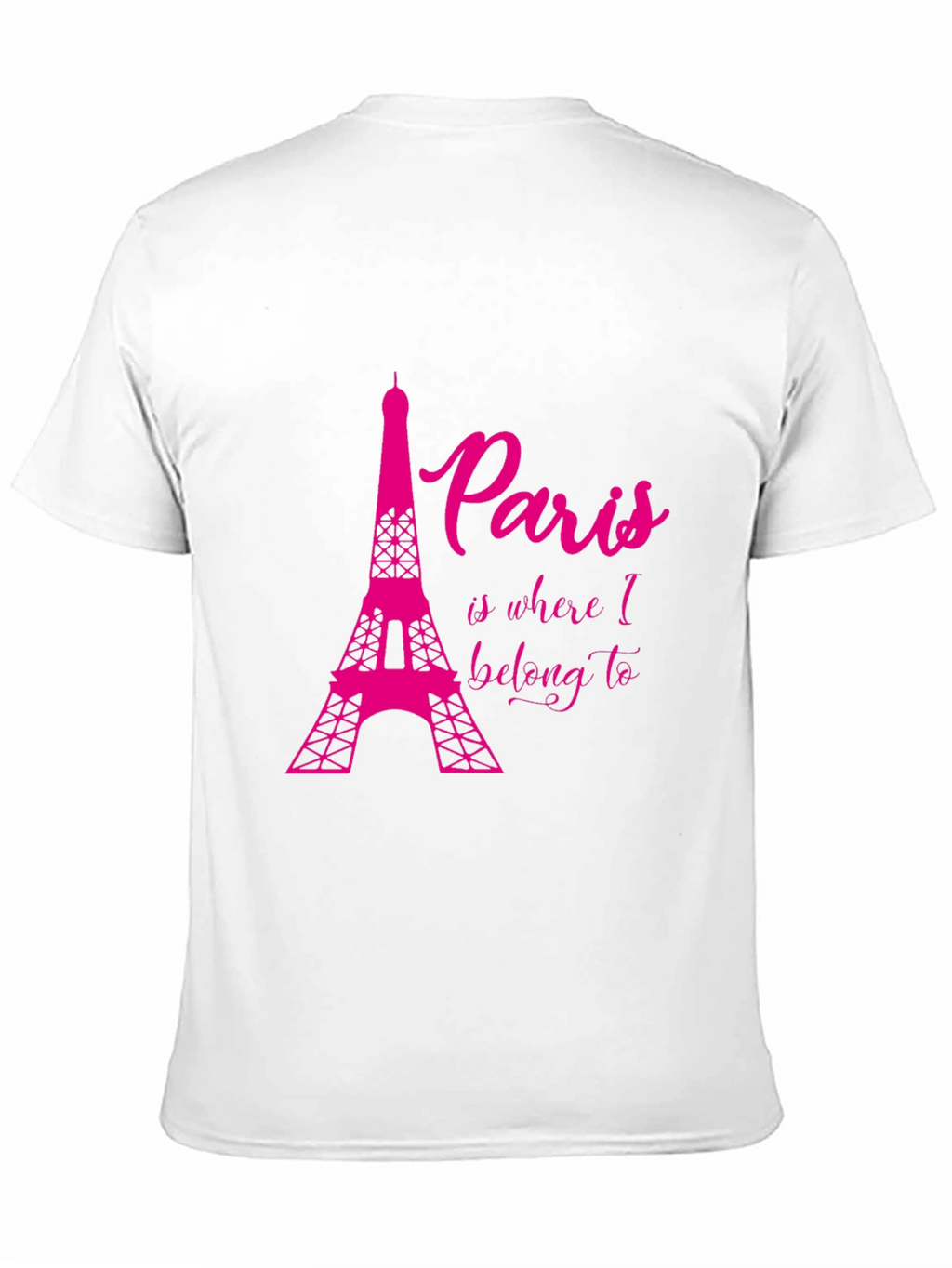 Paris Eiffel Tower T-Shirt - Black Graphic Tee