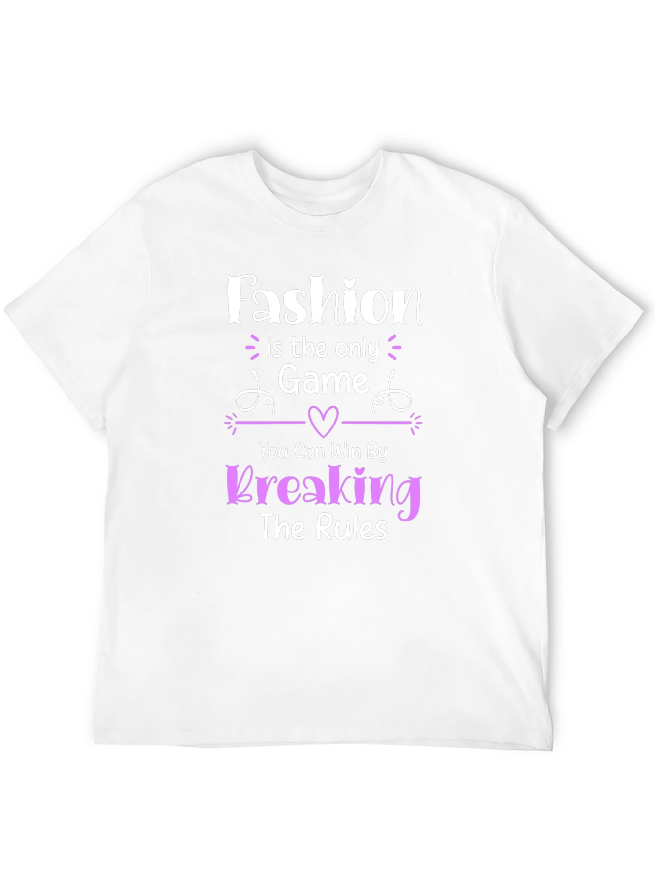 Fashion Game T-Shirt: Break the Rules & Win!