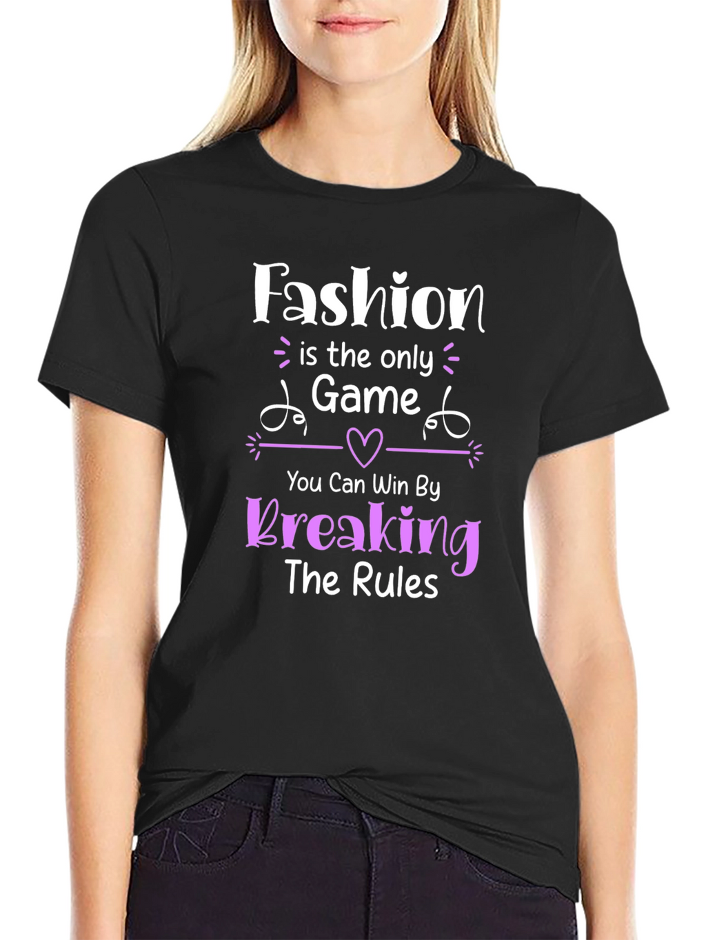 Fashion Game T-Shirt: Break the Rules & Win!