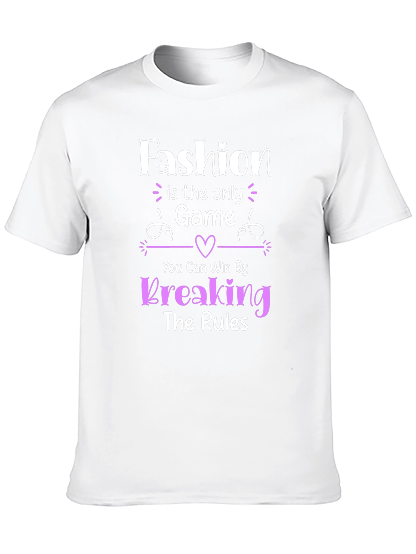 Fashion Game T-Shirt: Break the Rules & Win!