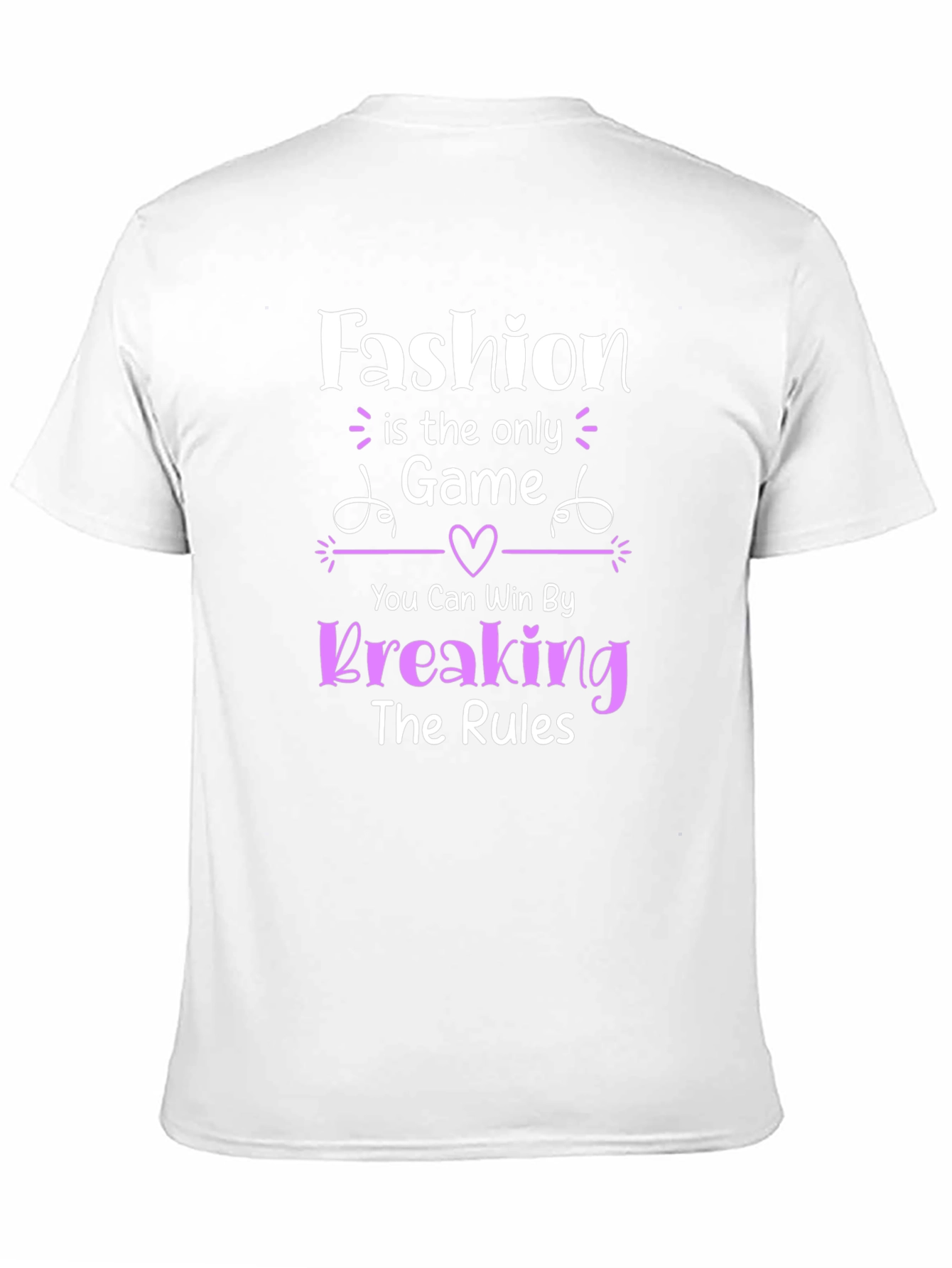 Fashion Game T-Shirt: Break the Rules & Win!