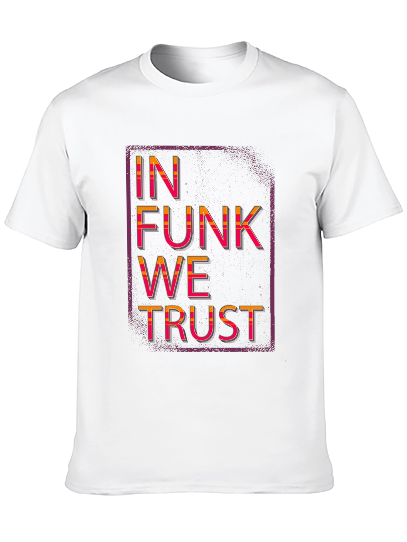 In Funk We Trust Black Graphic Tee