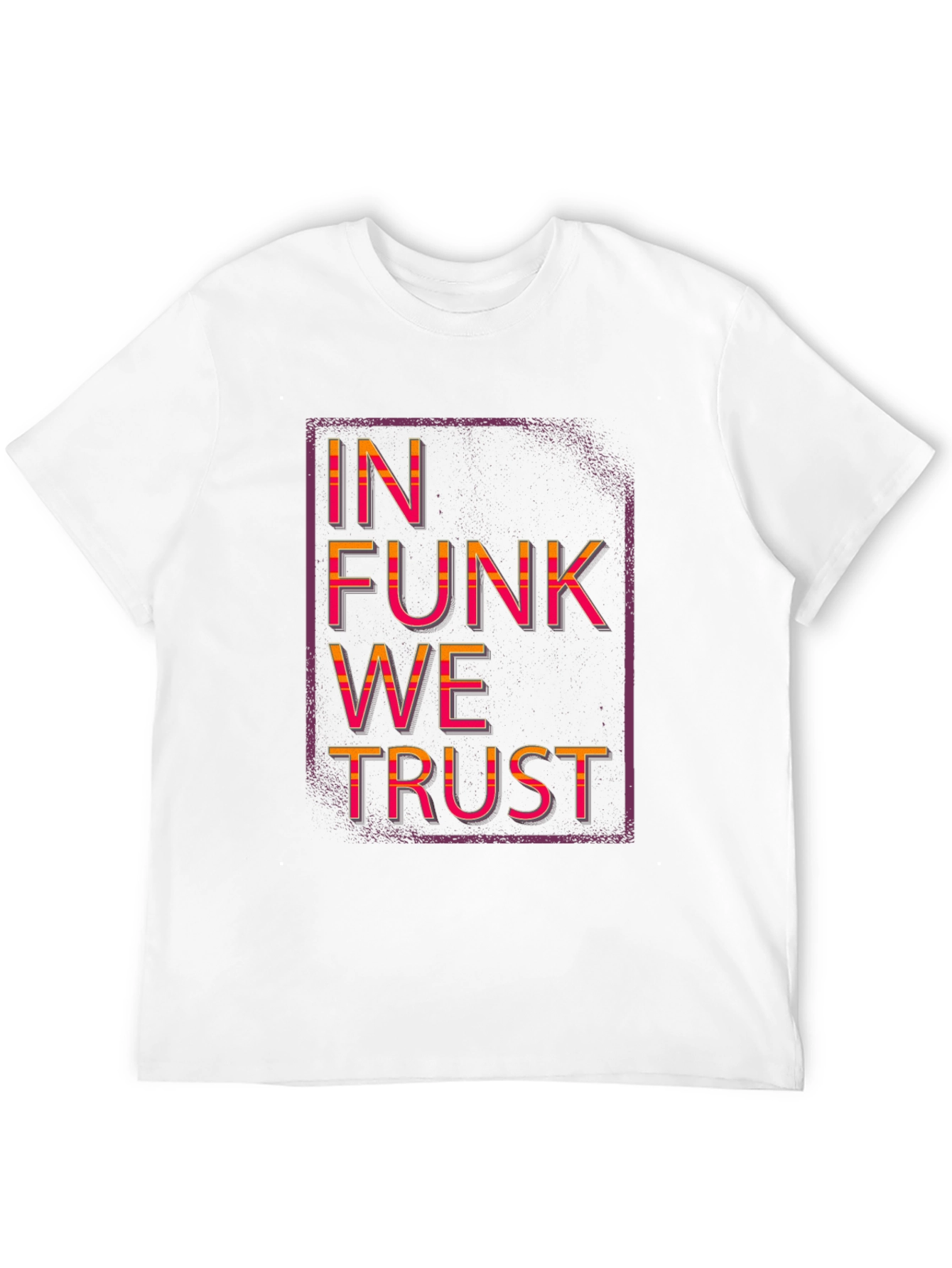 In Funk We Trust Black Graphic Tee