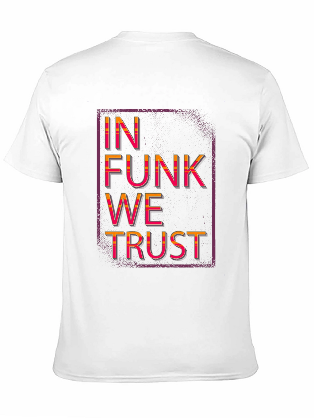 In Funk We Trust Black Graphic Tee
