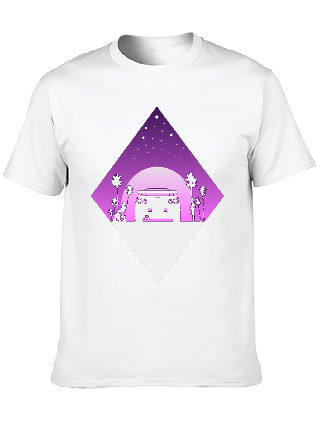 Retro Wave Car Graphic Tee