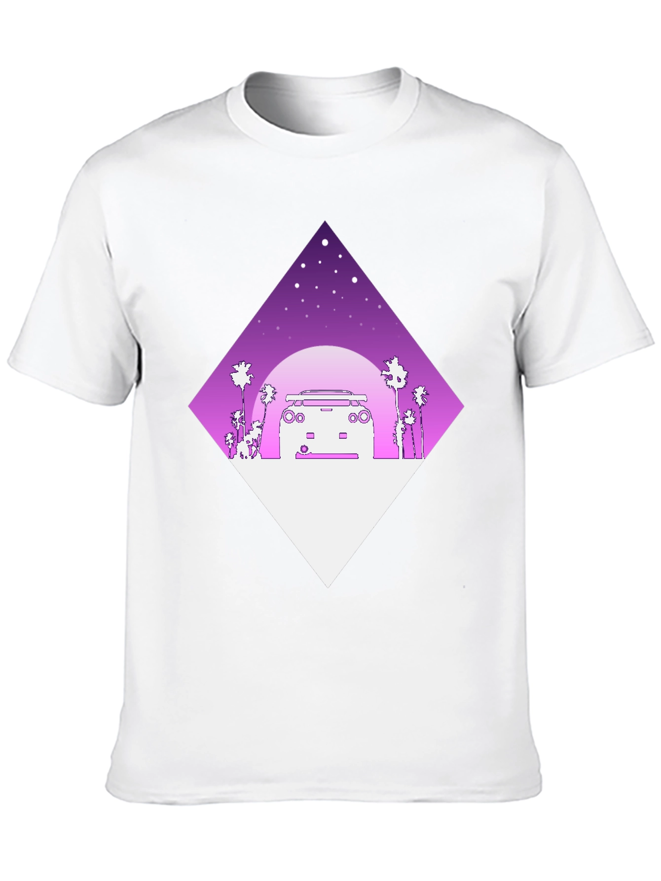 Retro Wave Car Graphic Tee