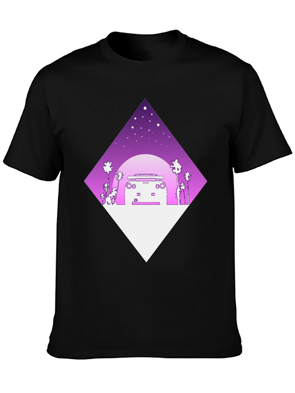 Retro Wave Car Graphic Tee