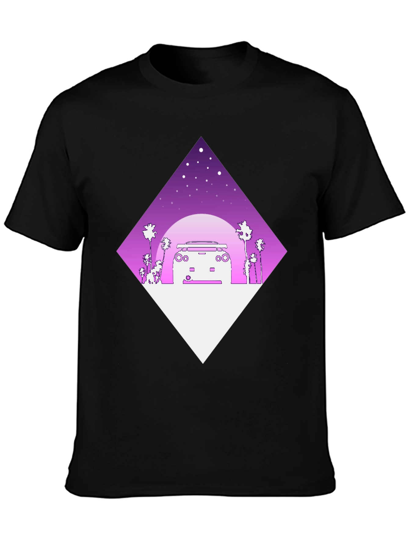 Retro Wave Car Graphic Tee