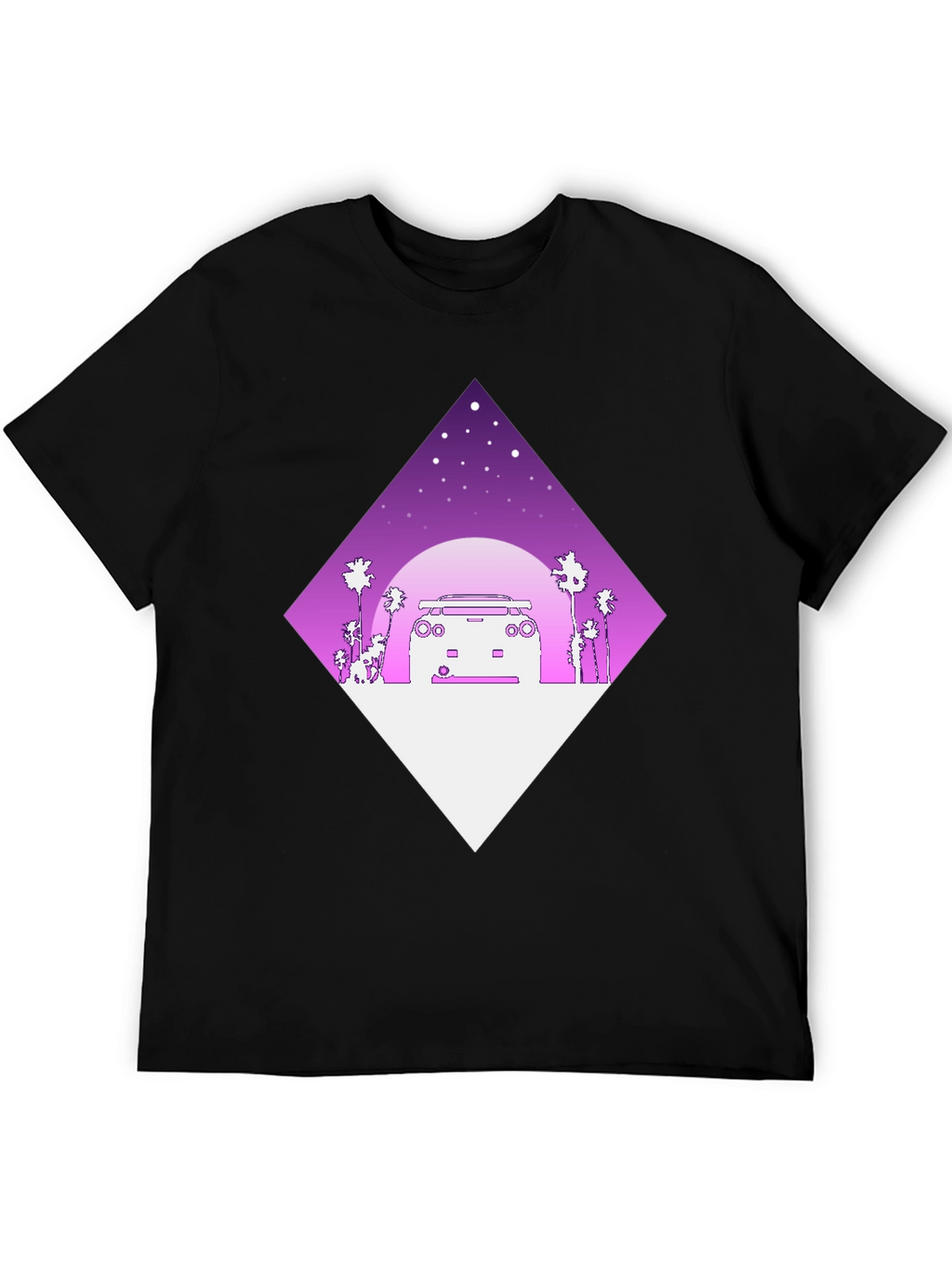 Retro Wave Car Graphic Tee