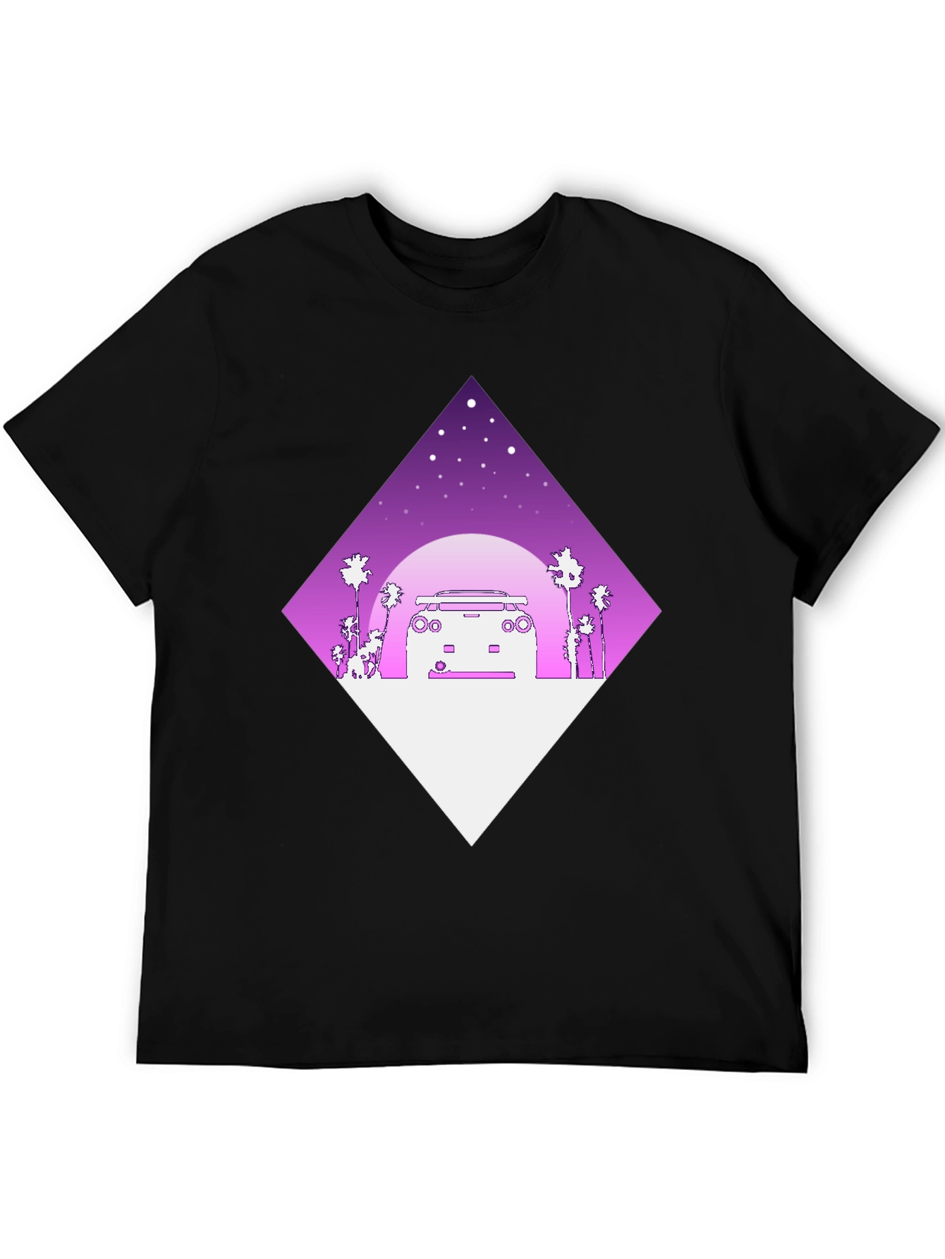 Retro Wave Car Graphic Tee