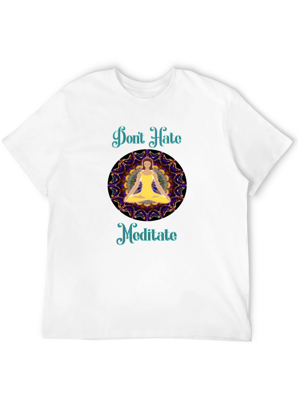 Meditate Graphic T-Shirt - Spiritual Yoga Tee