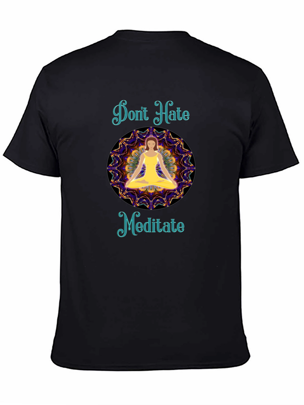 Meditate Graphic T-Shirt - Spiritual Yoga Tee