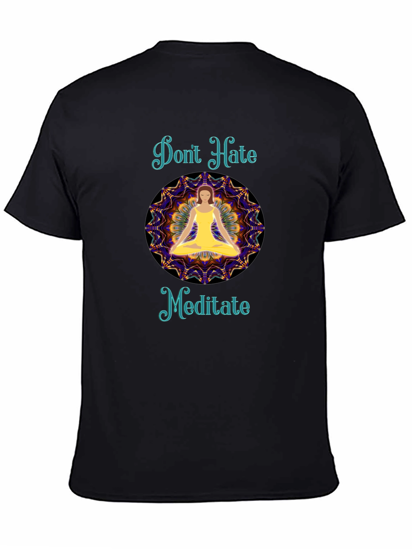 Meditate Graphic T-Shirt - Spiritual Yoga Tee