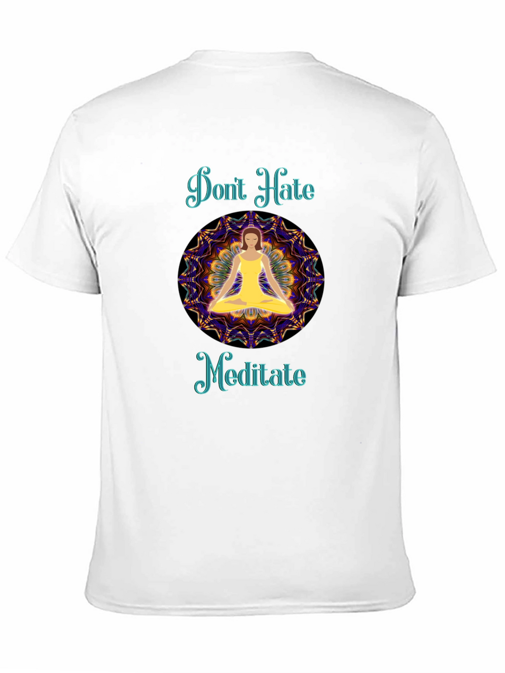 Meditate Graphic T-Shirt - Spiritual Yoga Tee