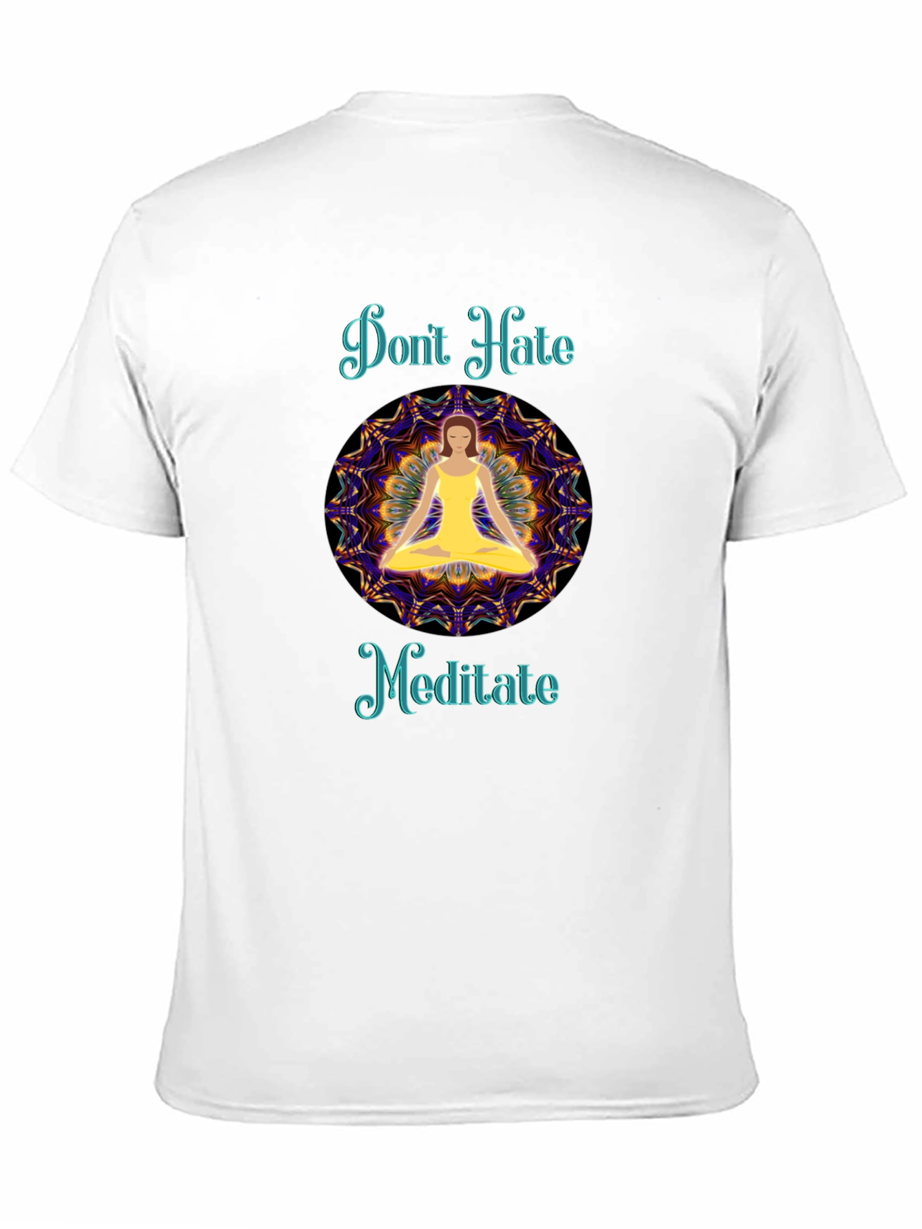 Meditate Graphic T-Shirt - Spiritual Yoga Tee
