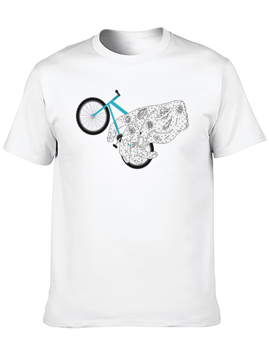 Cosmic Ride Graphic Tee - Black