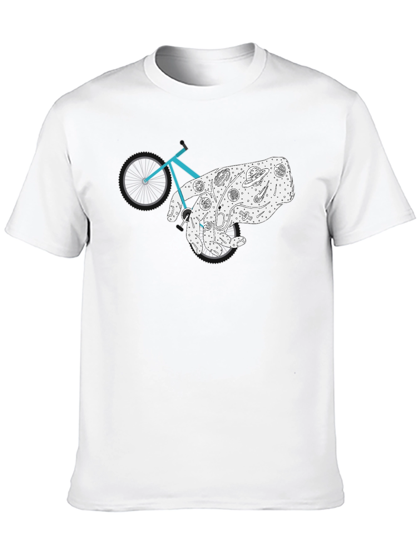 Cosmic Ride Graphic Tee - Black