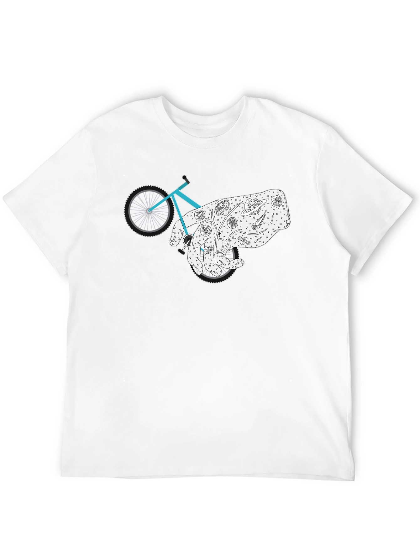 Cosmic Ride Graphic Tee - Black