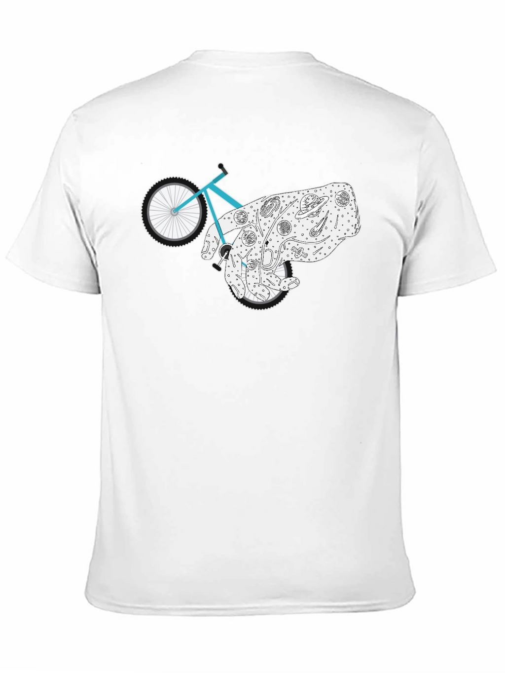 Cosmic Ride Graphic Tee - Black