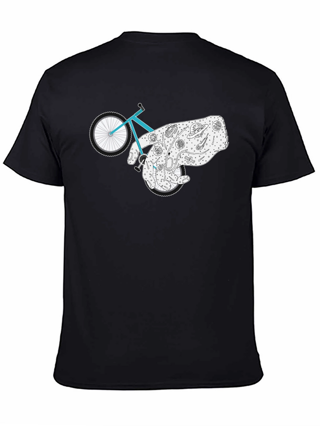 Cosmic Ride Graphic Tee - Black