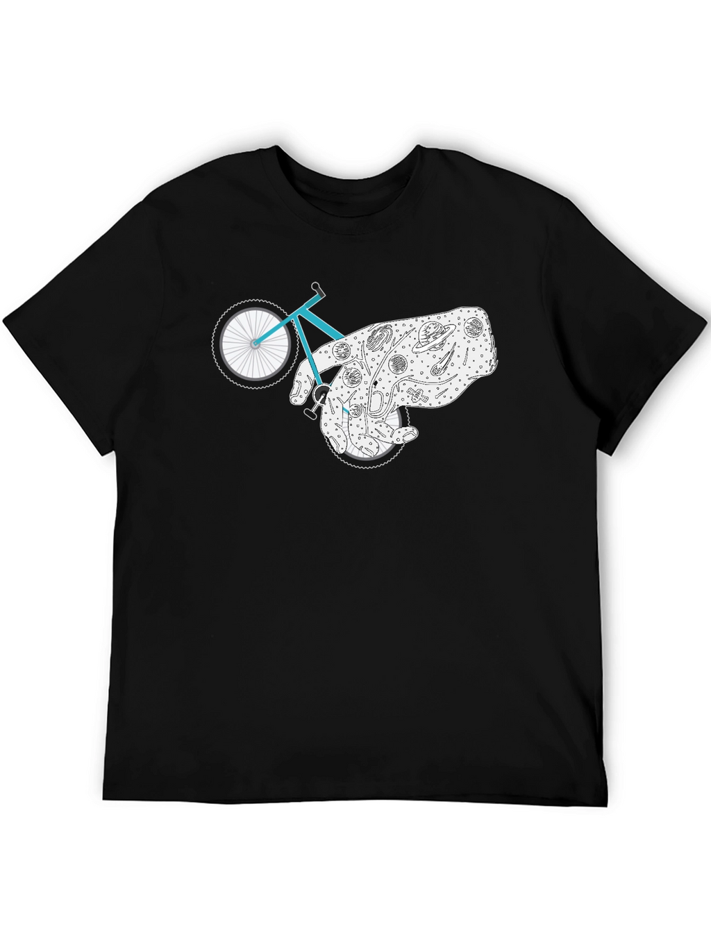 Cosmic Ride Graphic Tee - Black