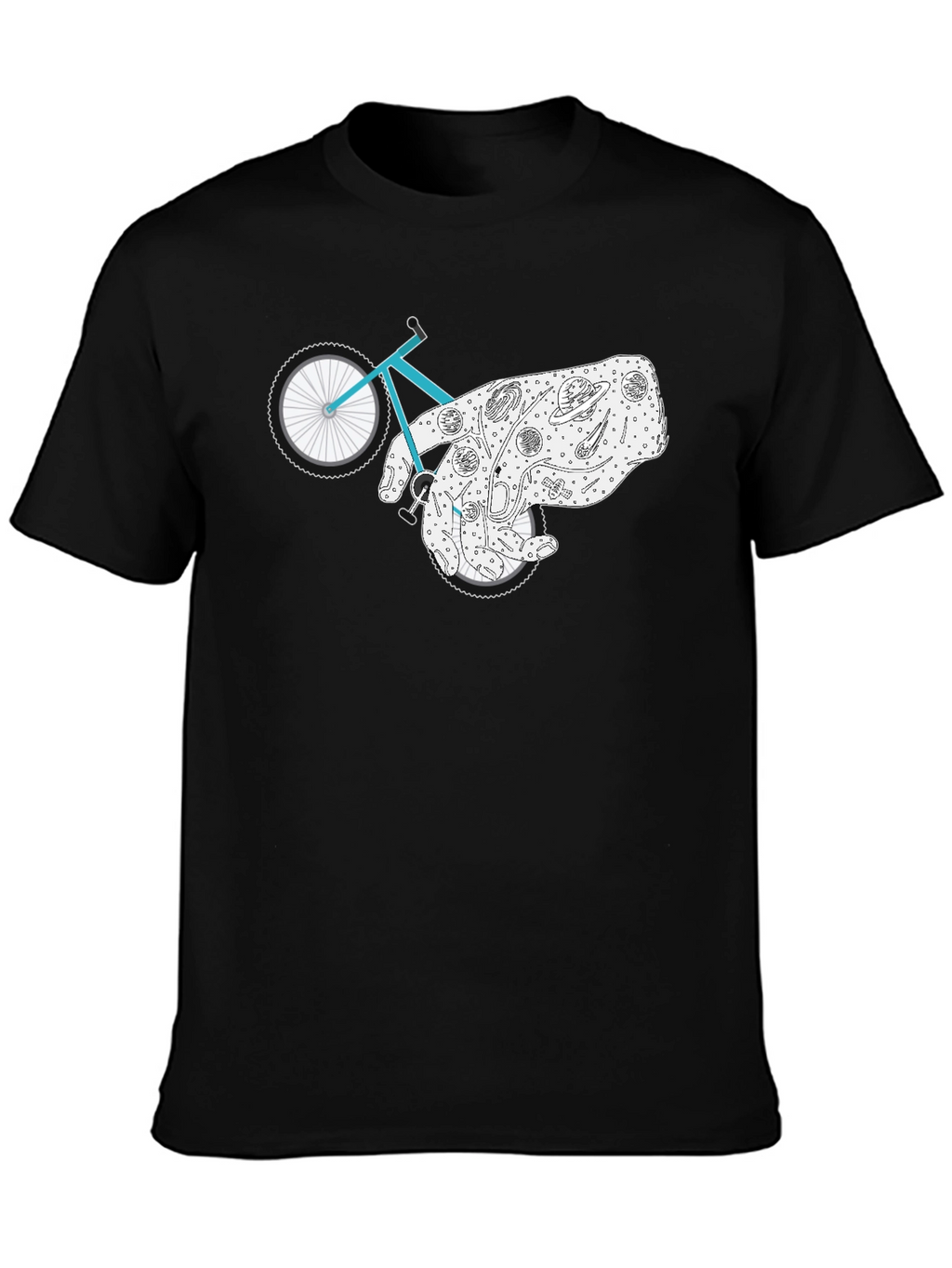 Cosmic Ride Graphic Tee - Black