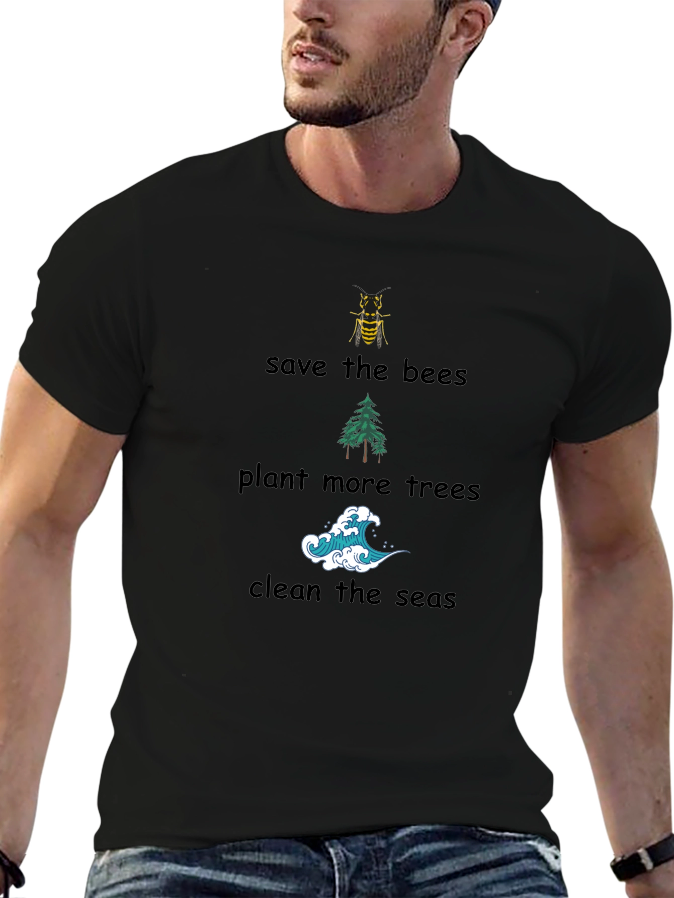 Save The Bees Graphic T-Shirt