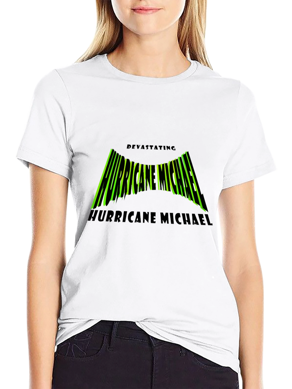 Hurricane Michael Tee - Black Graphic T-Shirt