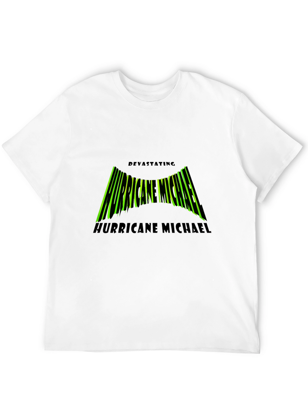 Hurricane Michael Tee - Black Graphic T-Shirt