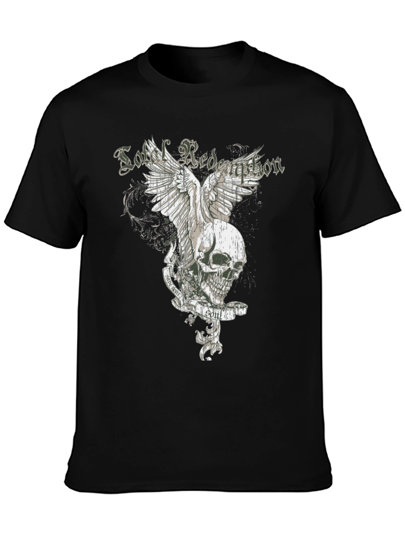 Skull & Wings Graphic Tee - Lost Redemption