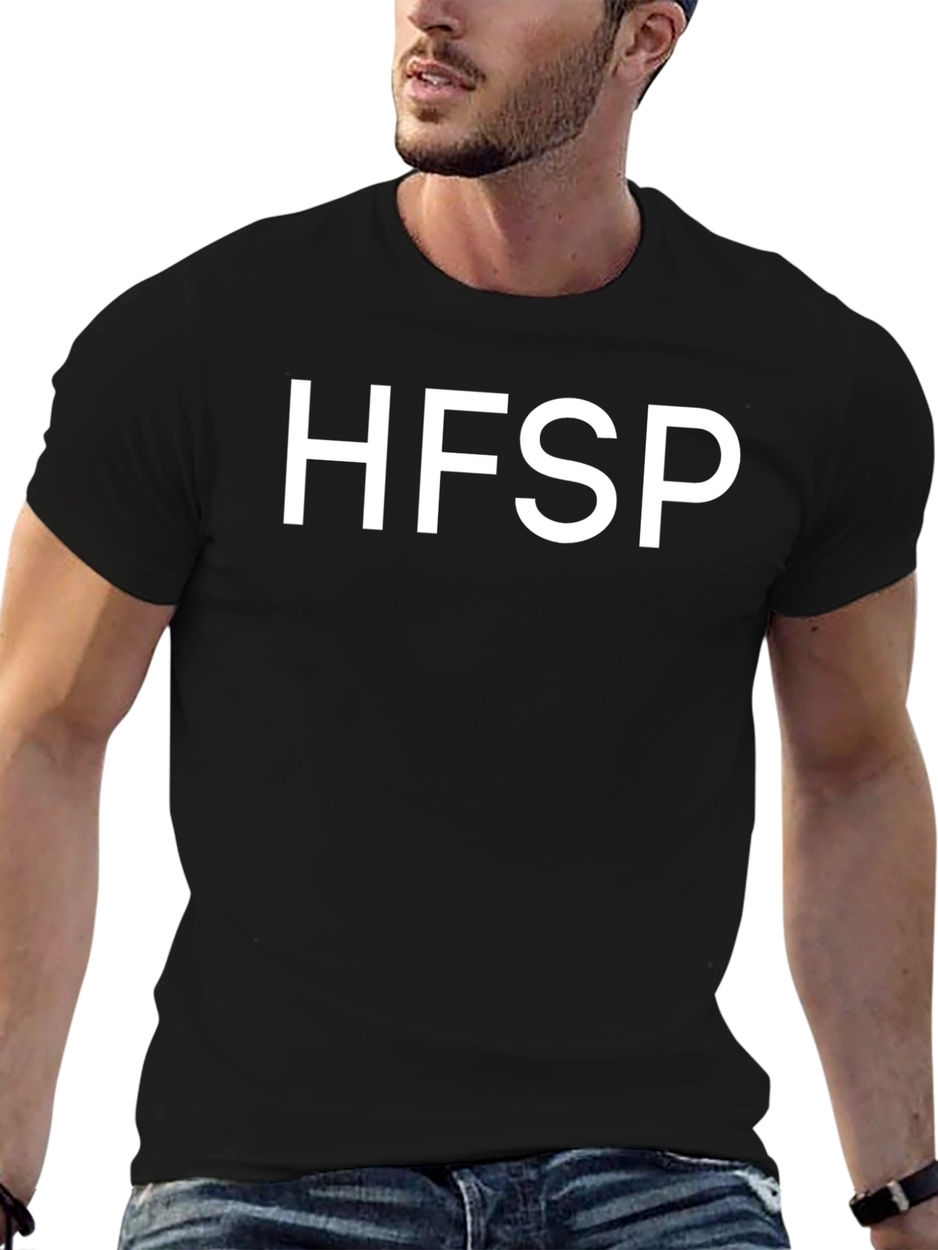 HFSP Black T-Shirt - Casual Comfort