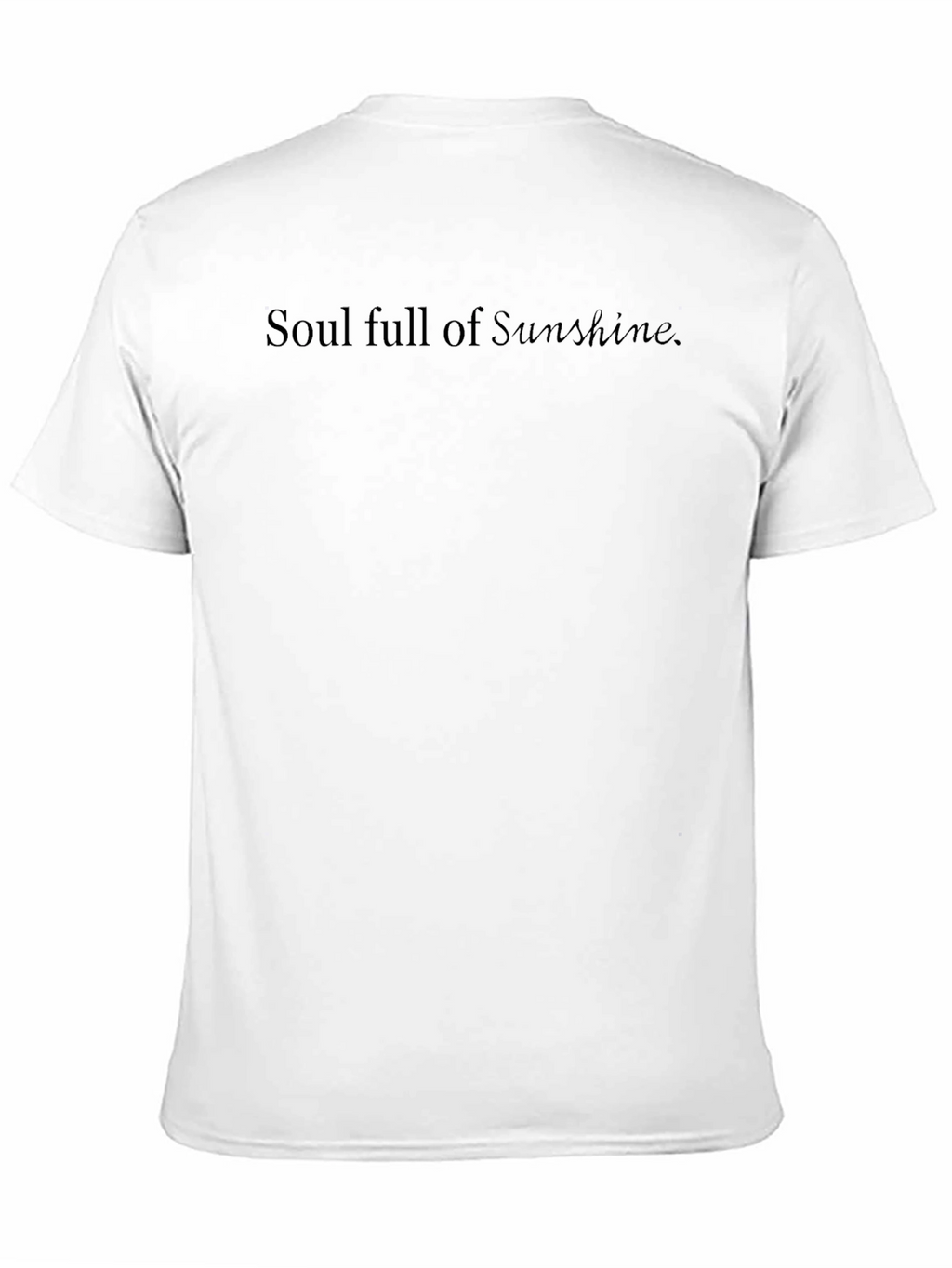 Soul Full of Sunshine Black Tee