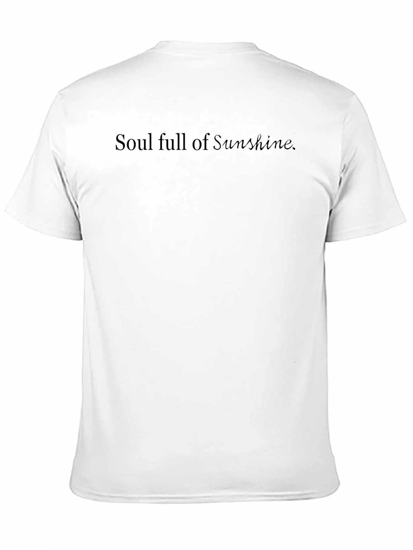 Soul Full of Sunshine Black Tee