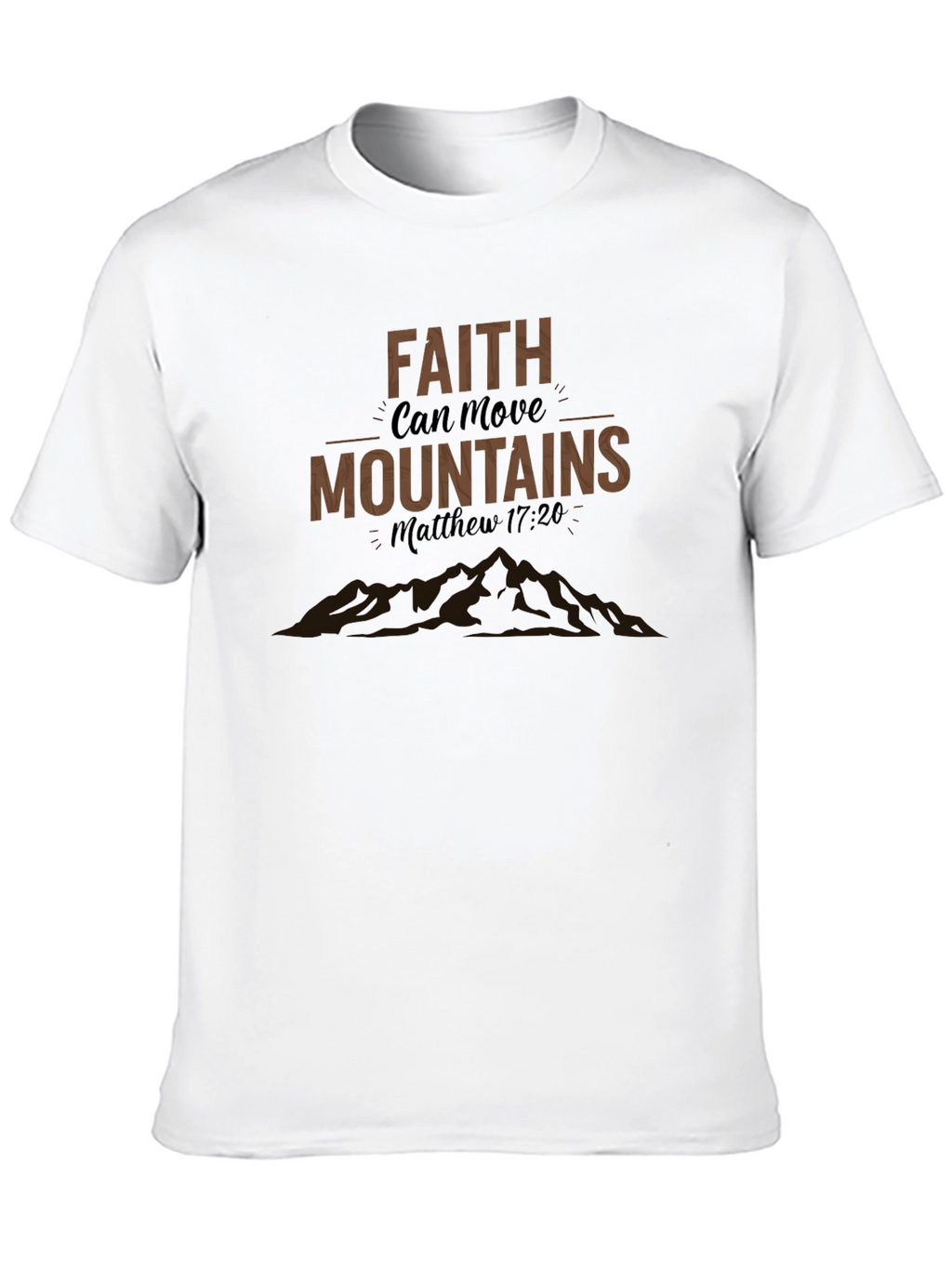 Faith Can Move Mountains Graphic Tee