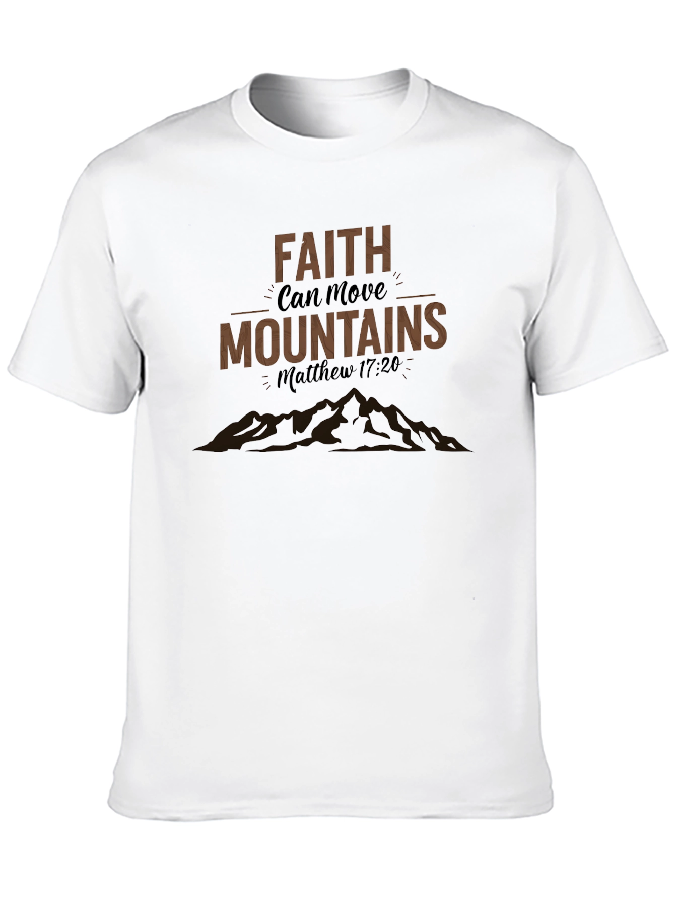 Faith Can Move Mountains Graphic Tee