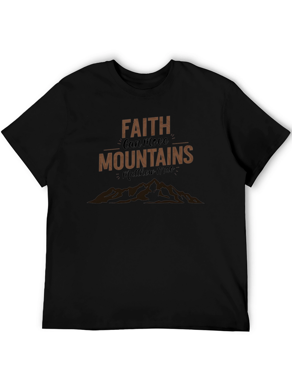 Faith Can Move Mountains Graphic Tee