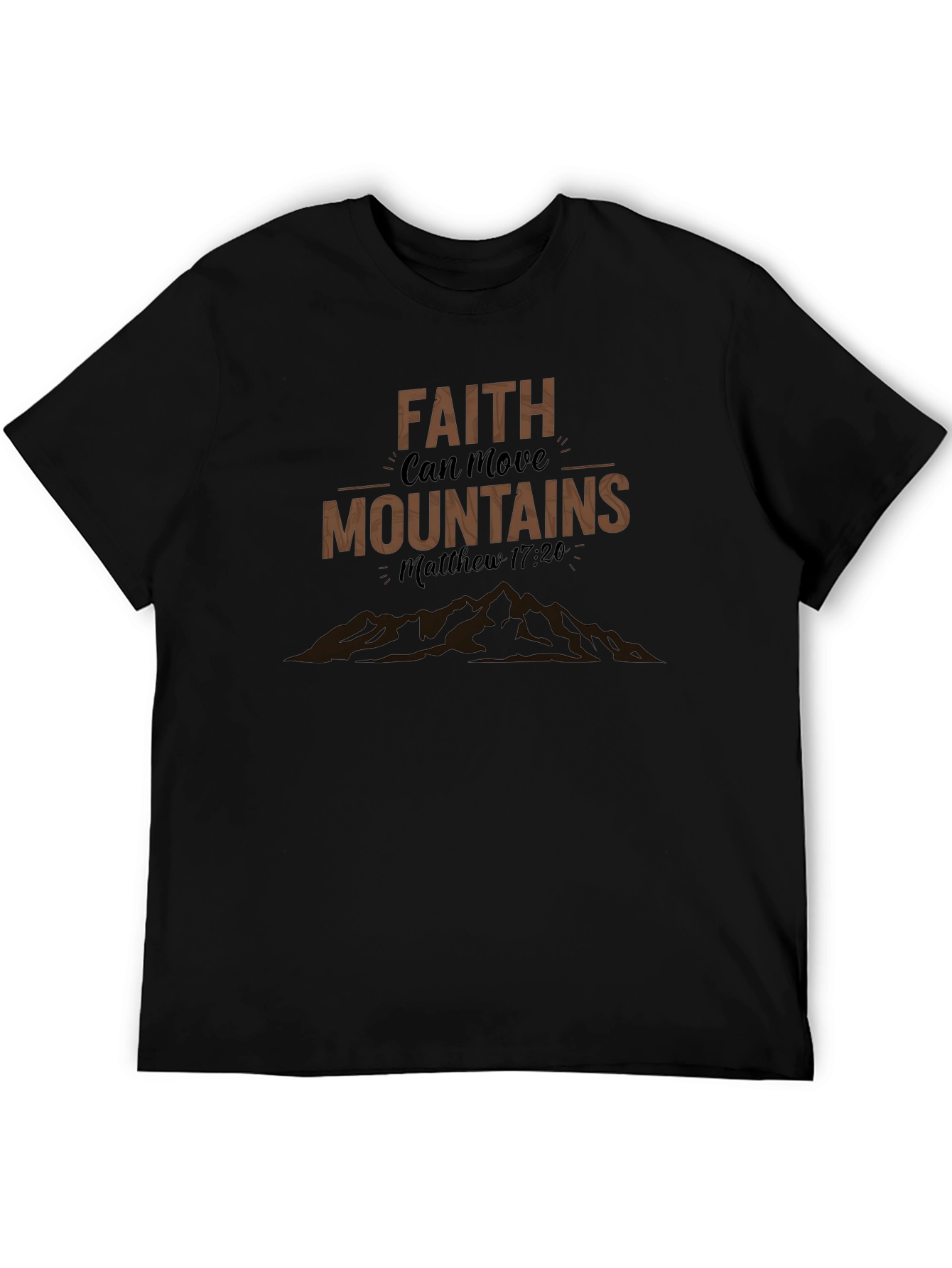 Faith Can Move Mountains Graphic Tee