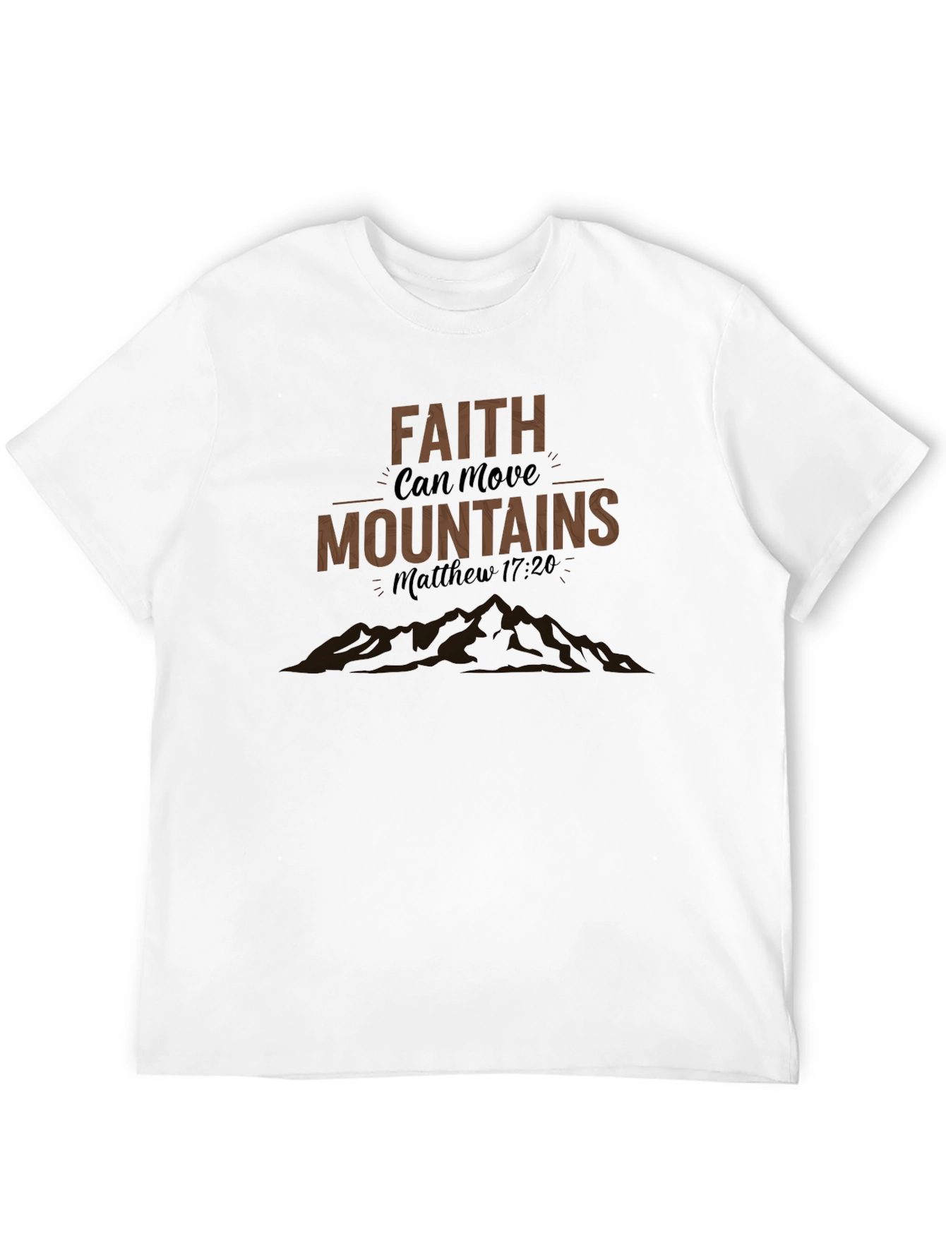 Faith Can Move Mountains Graphic Tee