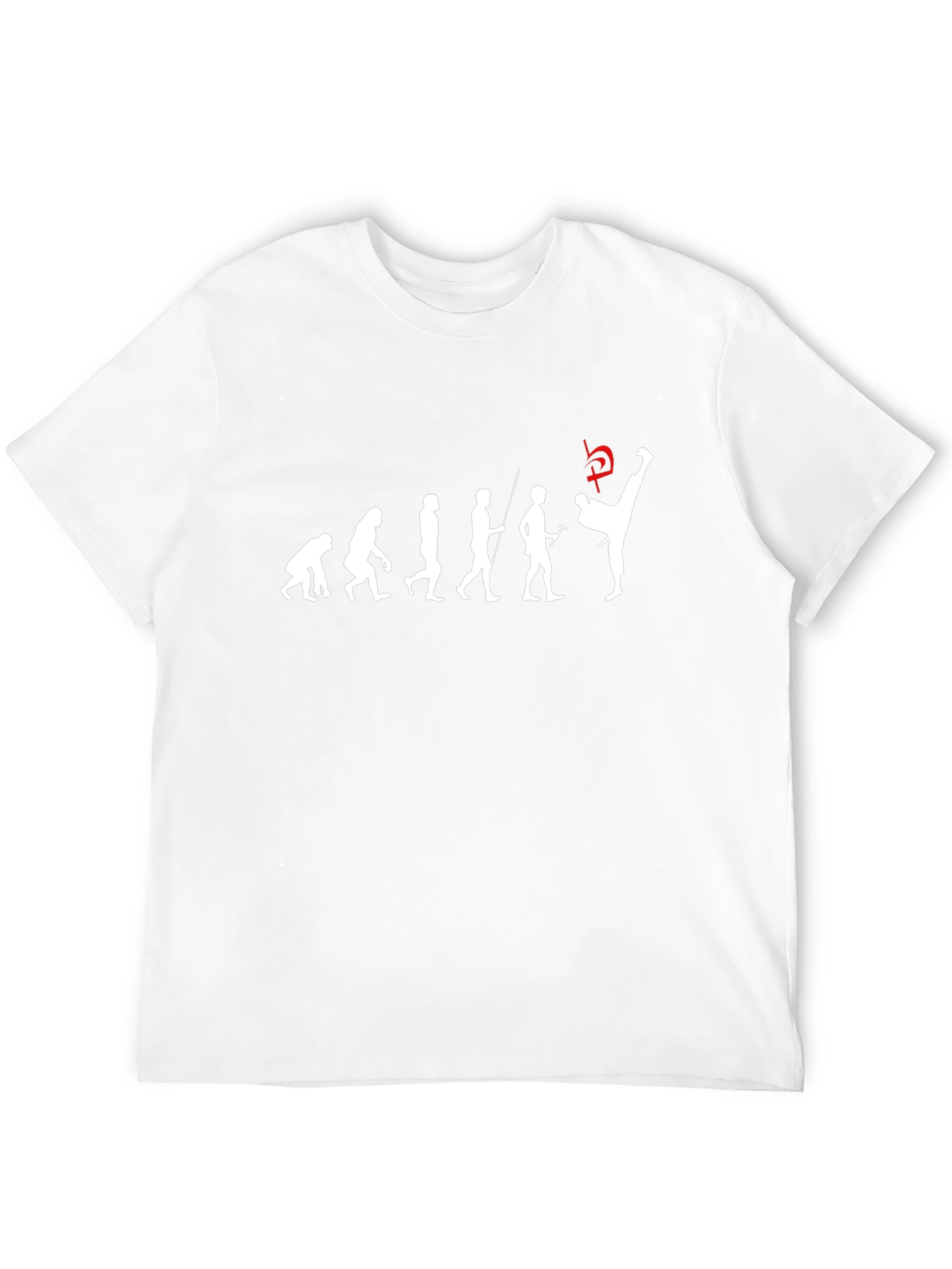 Evolution of Kick T-Shirt - Black Martial Arts Tee